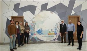 Üniversitemiz’in Uluslararasılaşma Vizyonu Dış İlişkiler Koordinatörlüğü’nün Duvarlarına Yansıdı