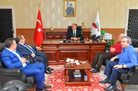 Esnaf ve Sanatkarlar Odaları Birliği’nden  Rektör Vekili Prof.Dr. Rafet Bozdoğan’a Ziyaret