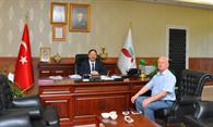 Yalova Vali Yardımcısı Mehmet Kalyoncu Rektörümüzü Ziyaret Etti 