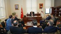 Türk Eğitim-Sen Genel Başkanı Talip Geylan Üniversitemizi Ziyaret Etti
