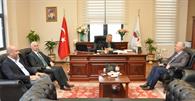 Diyanet İşleri Başkanlığı Yönetim Hizmetleri Genel Müdürü İsmail PALAKOĞLU Rektör Prof. Dr. Güler ALKAN’ı Ziyaret Etti
