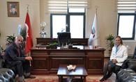 Altınova Tavşanlı Belde Belediye Başkanı Kadri ÇİÇEK Rektörümüzü Ziyaret Etti