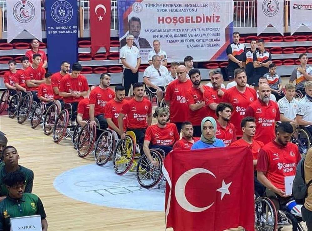 Yalova’da Dünya Tekerlekli Sandalye Basketbol Turnuvası