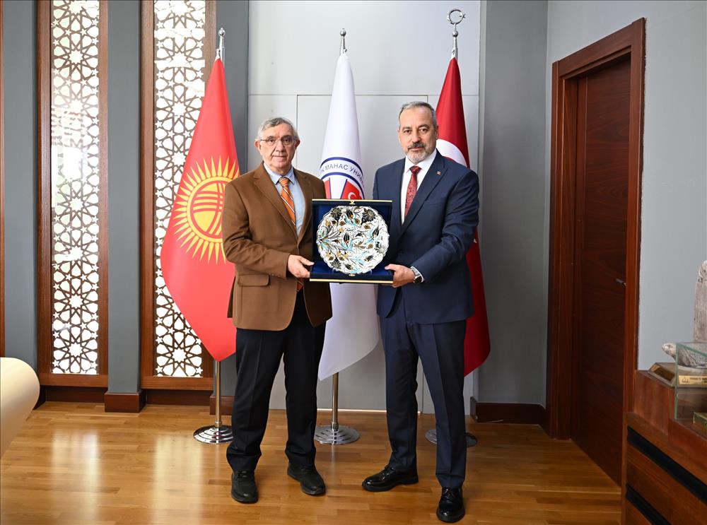 Co-operation Visit to Kyrgyzstan-Turkey Manas University by Prof. Cahit Külekçi, Vice-Rector of Yalova University