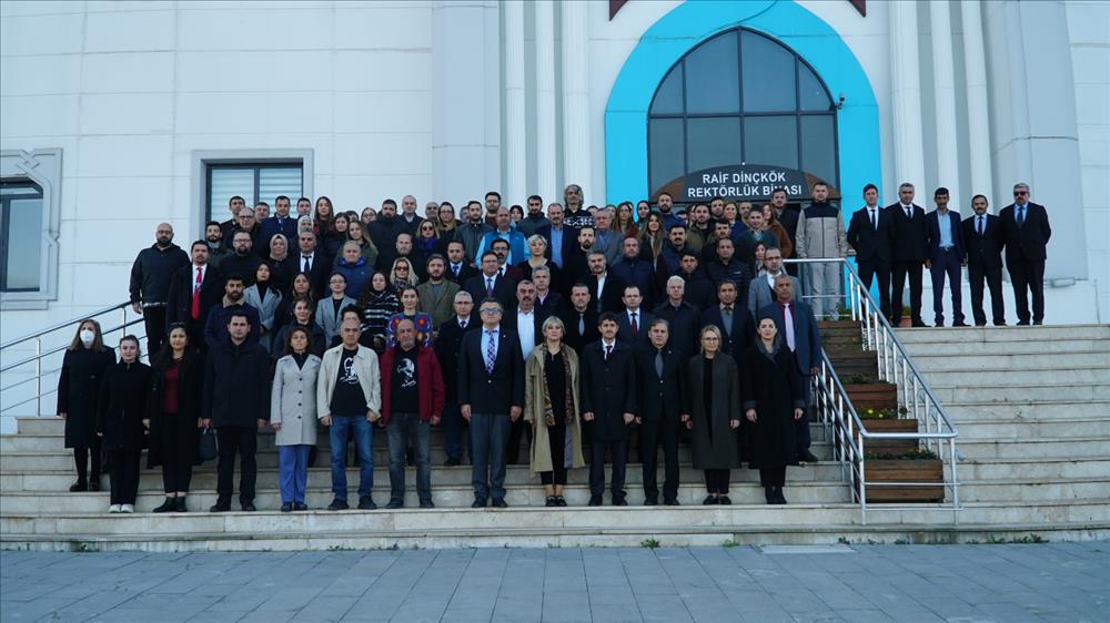 Üniversitemizde 10 Kasım Atatürk'ü Anma Programı düzenlendi
