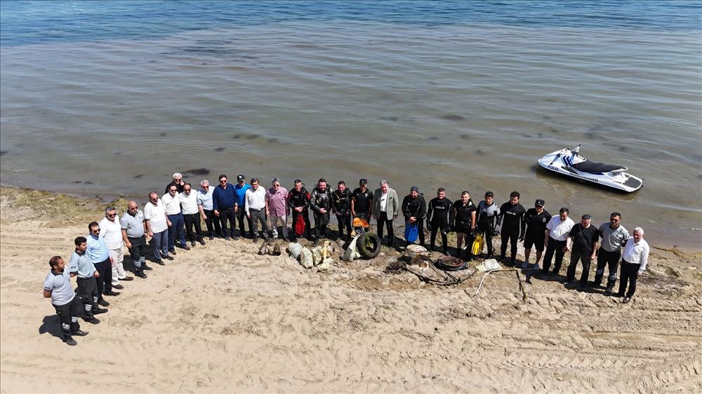 The Marmara Sea Breathes New Life into the Future: Yalova University and Public Institutions Launch Underwater and Coastal Clean-up Campaign