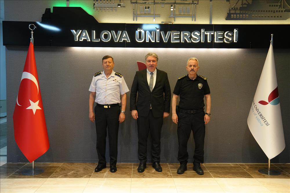 Courtesy Visit to Our Rector from the Gendarmerie and the Police