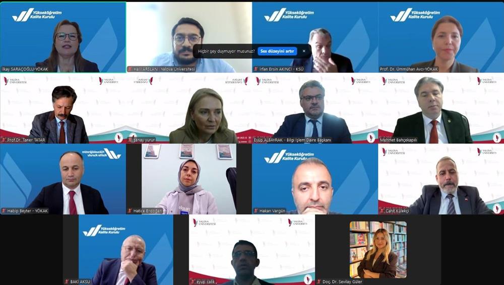 Online Preliminary Visit to Our University by the YÖKAK Evaluation Team