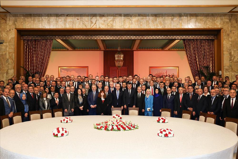 Speaker of the Grand National Assembly of Turkey (GNAT) Numan Kurtulmuş came together with University Rectors at Iftar Programme