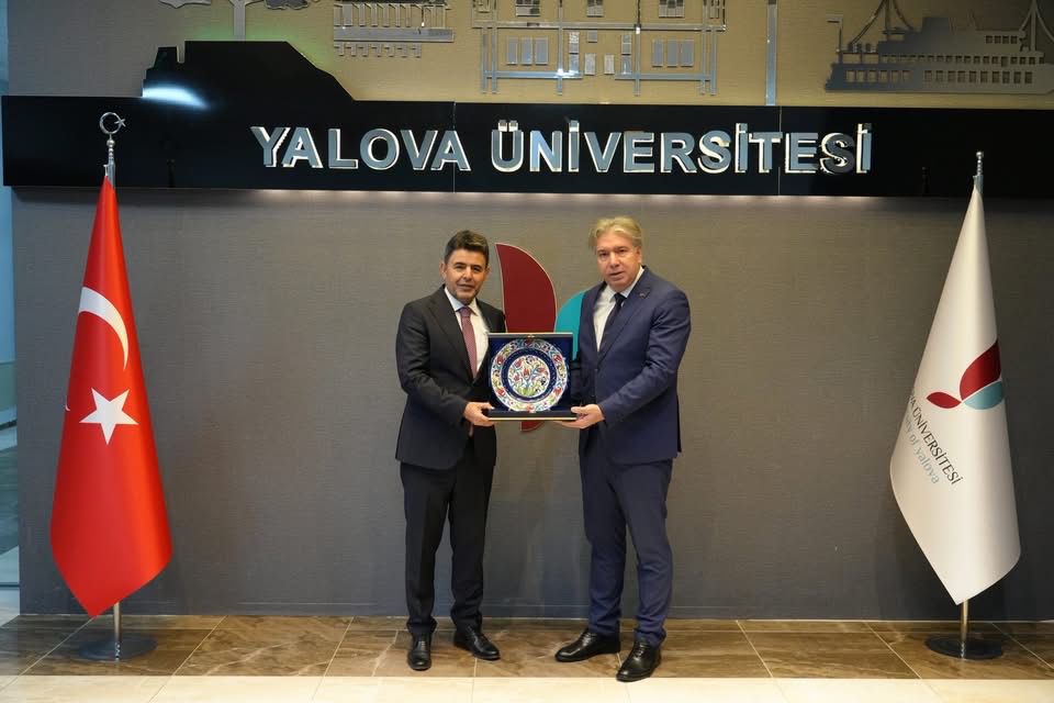 Our Deputy Minister of Transport and Infrastructure, Mr Osman Boyraz, visited our University.