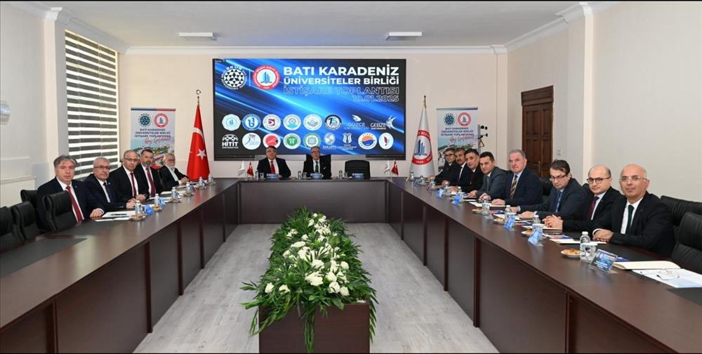 Rektörümüz Batı Karadeniz Üniversiteler Birliği İstişare Toplantısına Katıldı 