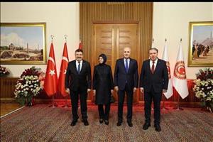 Reception at the Grand National Assembly of Turkey