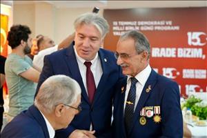 15 Temmuz Demokrasi ve Millî Birlik Günü kapsamında düzenlenen programda, şehit ve gazi yakınlarımız ile  bir araya gelindi.