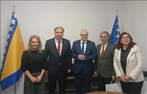 Eğitim Bakanı Omerović, Yalova Üniversitesi yöneticileriyle bir araya geldi