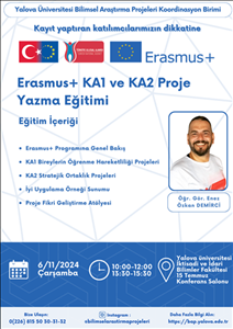 Erasmus+ KA1 ve KA2 Proje Yazma Eğitimi