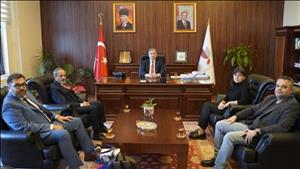 TUSAŞ AR-GE ve Teknoloji Direktörü’nden, Rektörümüze İade-i Ziyaret